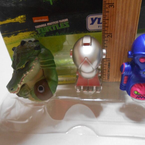 NEW TMNT nickelodeon Yubi's Fingerines LE 1 of 500 pcs Leatherhead Kraang Mouser - Picture 7 of 9